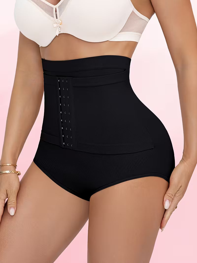Culotte gainante taille haute à ceinture ajustable
